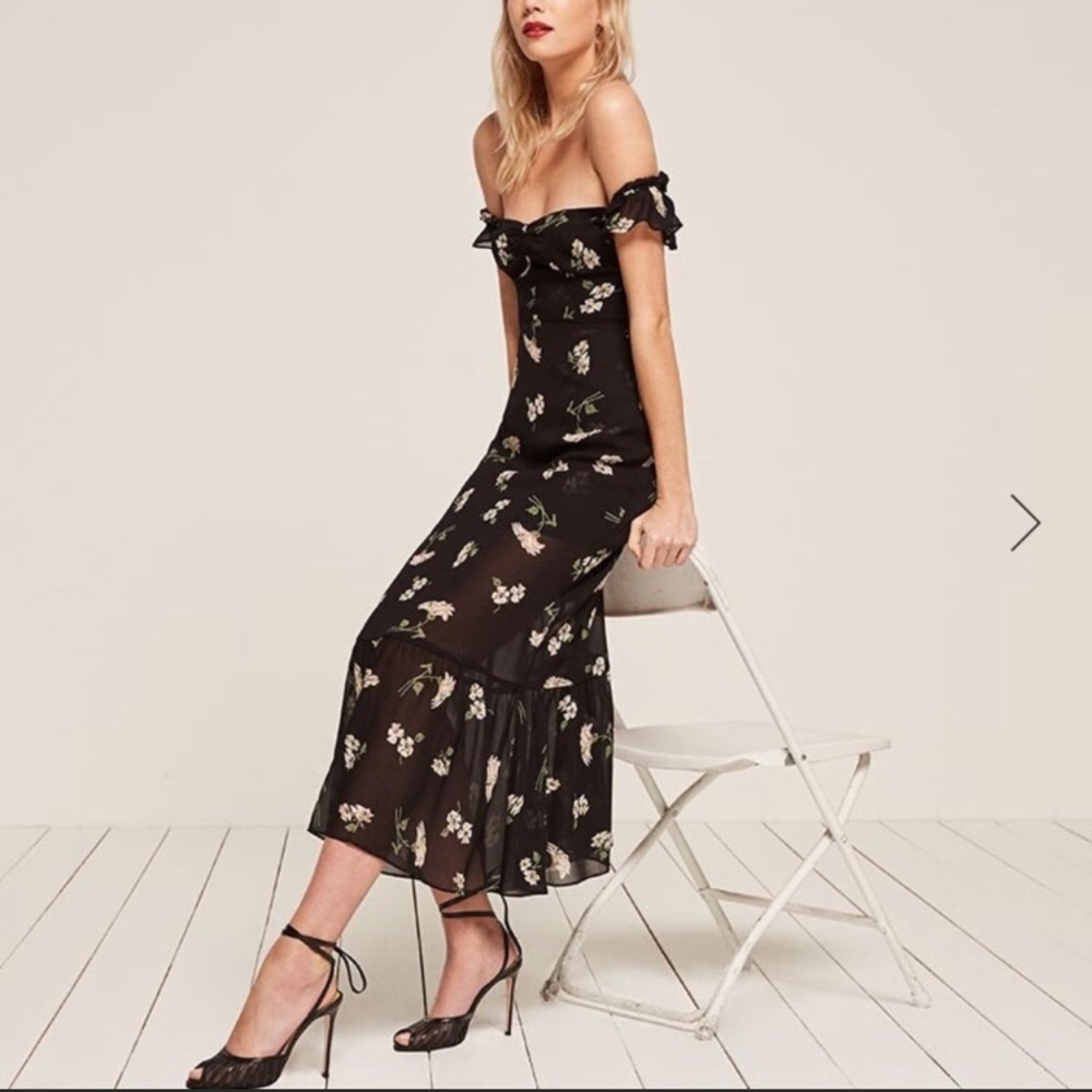RARE Reformation Tropica Dress in Pleasanton
